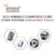Eco-Friendly Composite Cord Strap Systems & Reusable Tools